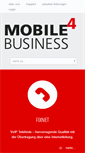 Mobile Screenshot of mobile4business.ch